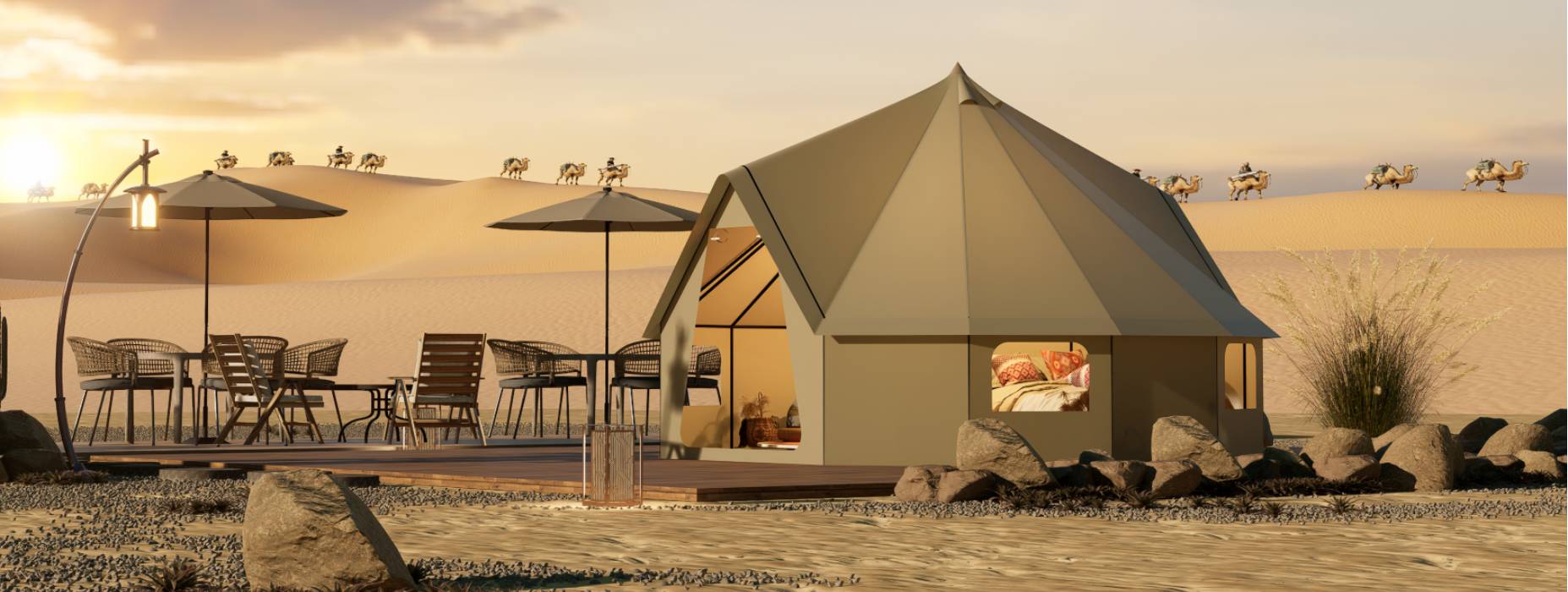 双台子区露营酒店帐篷产品